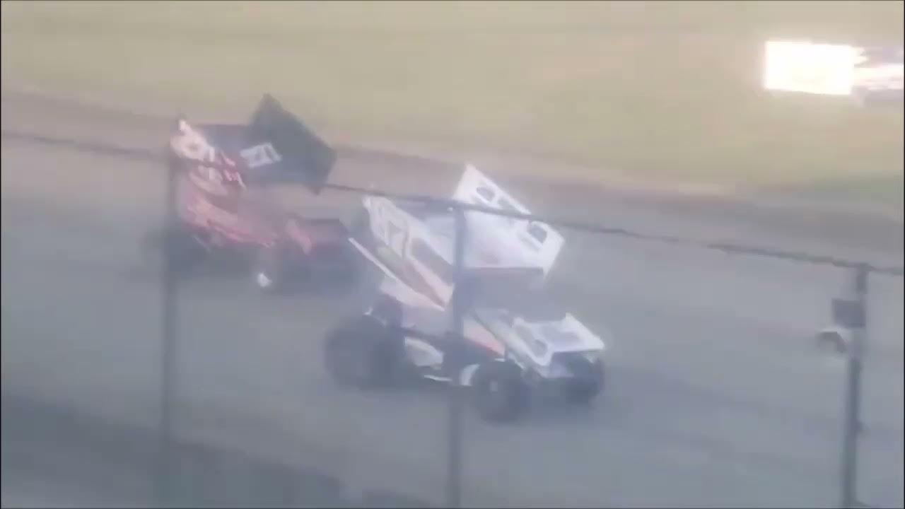 CAN AM SPEEDWAY HEATS 602 CRATE SPRINT CAR 7 7 23 YouTube