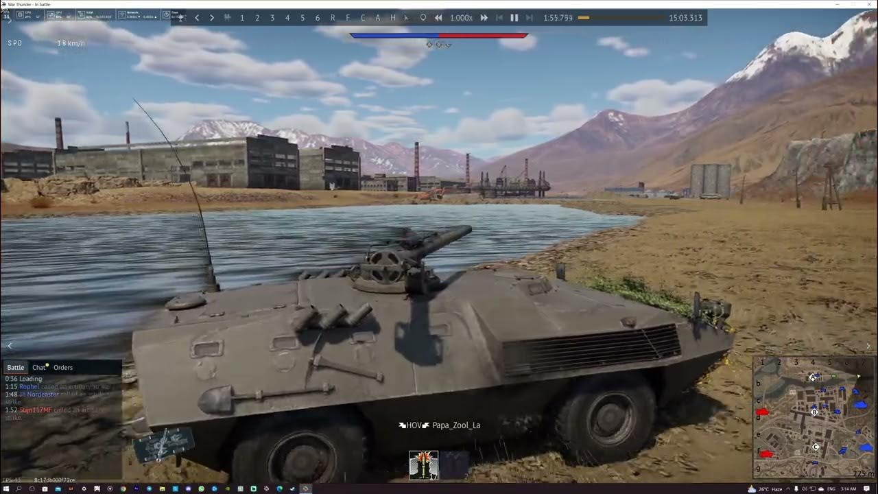 War Thunder Sniper Binocular Shot Enemy destruction moment Shot