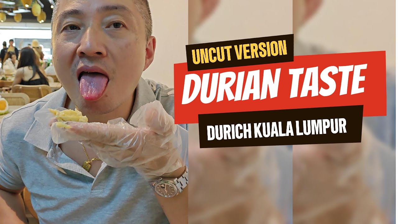 Durian dégustation à Durich Kuala Lumpur