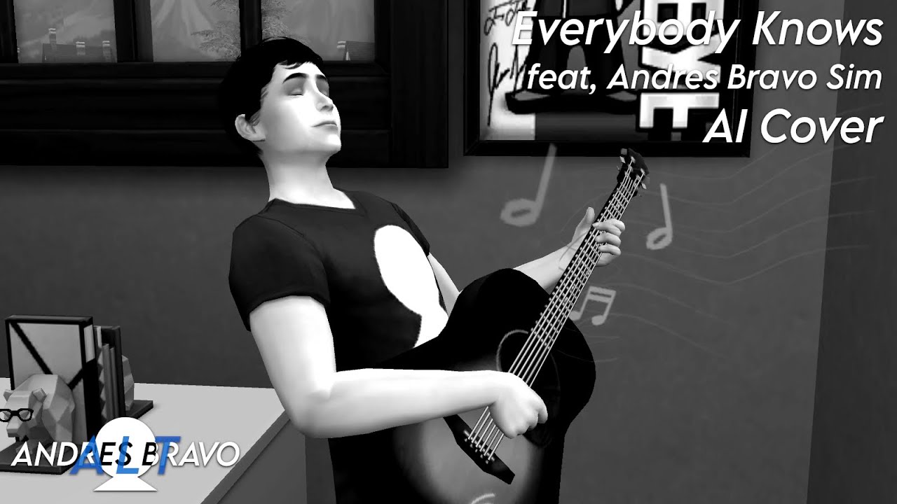 Everybody Knows [1988] feat, Andres Bravo Sim - AI Cover