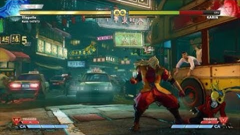 SFV:AE Y. Zeku HK mid V Trigger 2 counter hit post transformation poke (concept)