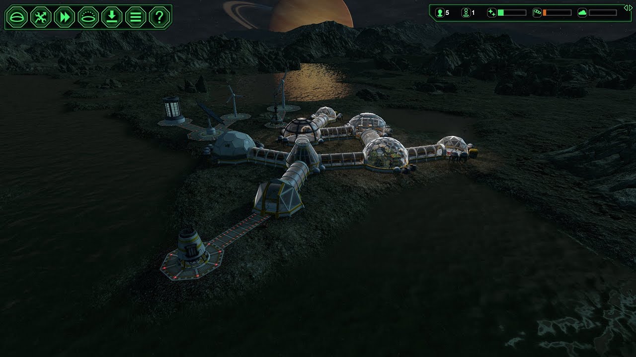 Let's play Planetbase Gas Giant Moon Ep 1?