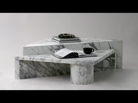 वीडियो: दिलचस्प स्नैप-साथ संगमरमर टेबल्स: जो डौसेट द्वारा अनुलग्नक