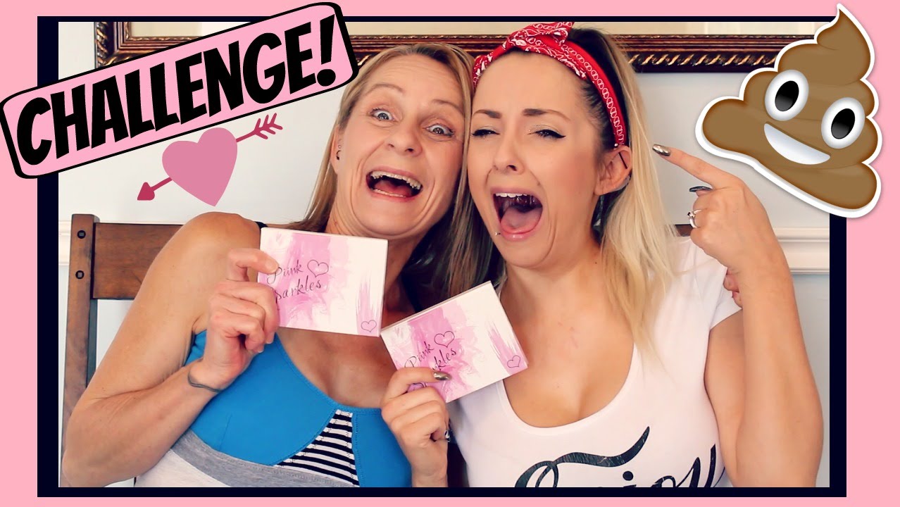 5 Minute Makeup Challenge WITH MY MOM!!!!