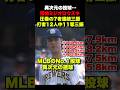 MLB No.1か❗️怪物ミジオロウスキ打者12人中11奪三振🔥最速168km‼️