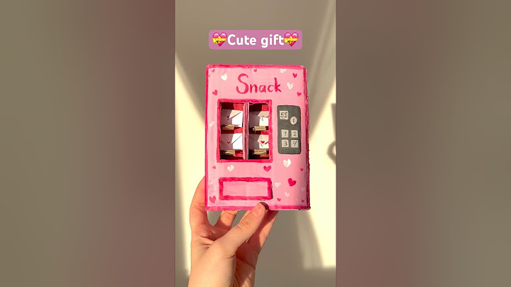 DIY Vending machine love 💝