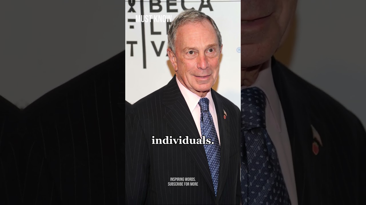 How rich is Michael Bloomberg? 