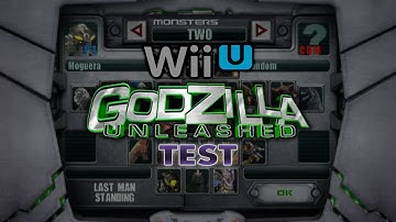 Wii U Test | Godzilla: Unleashed [vWii]