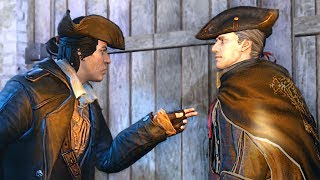 Years Later... Connor Meets His Father, Haytham Kenway. Ins Creed 3 Remastered