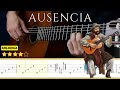 AUSENCIA (Milonga) 🎸 Abel Fleury (GUITARRA CLÁSICA) | Tutorial + TABS |