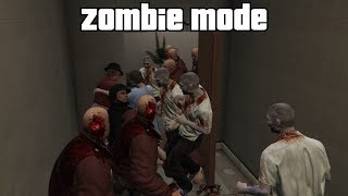 GTA 5 Online - Zombie Mode: FIB Building Floor 49 (Fun Modded Capture)