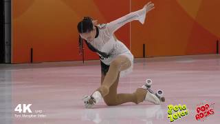 4K  Natalia baldizzone morales  Mundial Wrg 2019  patinaje Barcelona