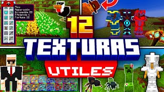 12 Texturas Útiles Que Deberías De Tener En Tu Minecraft Bedrock Texturas Para Minecraft V26X