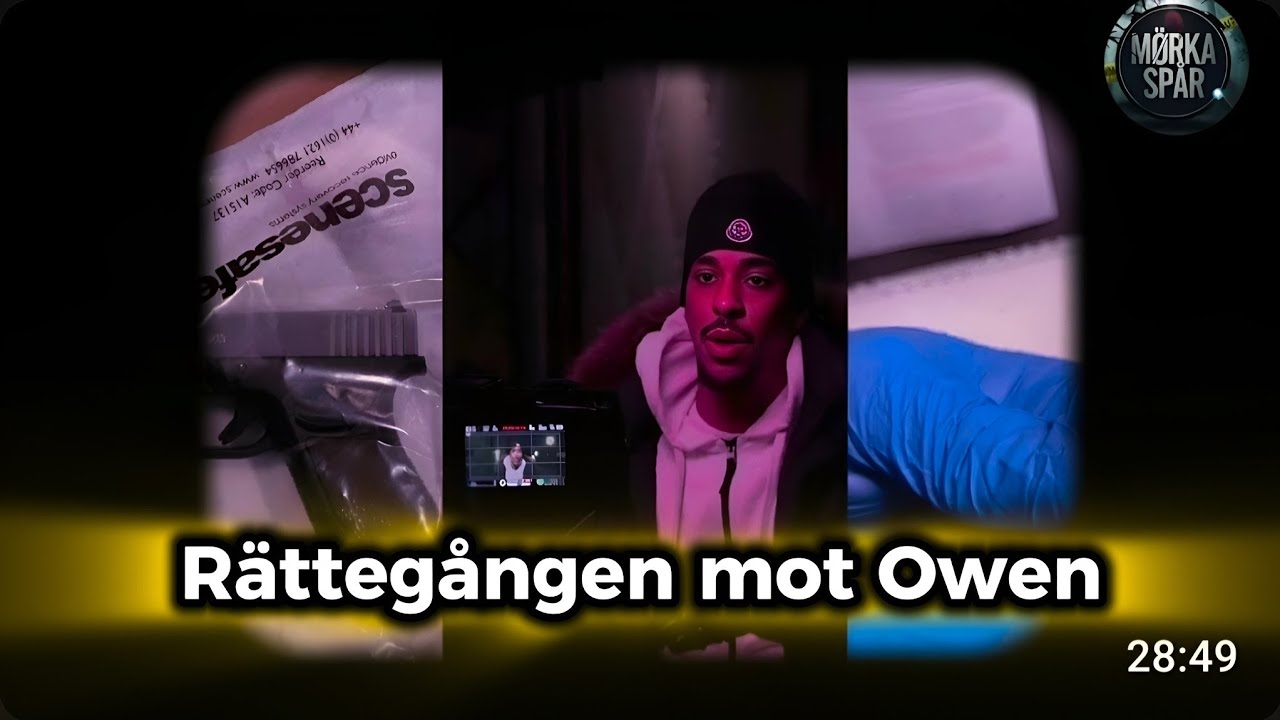 Den kända Svenska Rapparen Owen döms till fängelse för grovt vapenbrott 🕵Hela rättegången