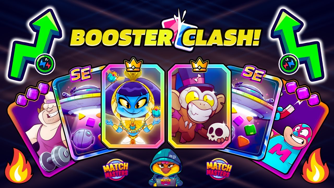 HOW TO WIN FREE BOOSTERS on BOOSTER CLASH🔥 x6 BEST on MATCH MASTERS