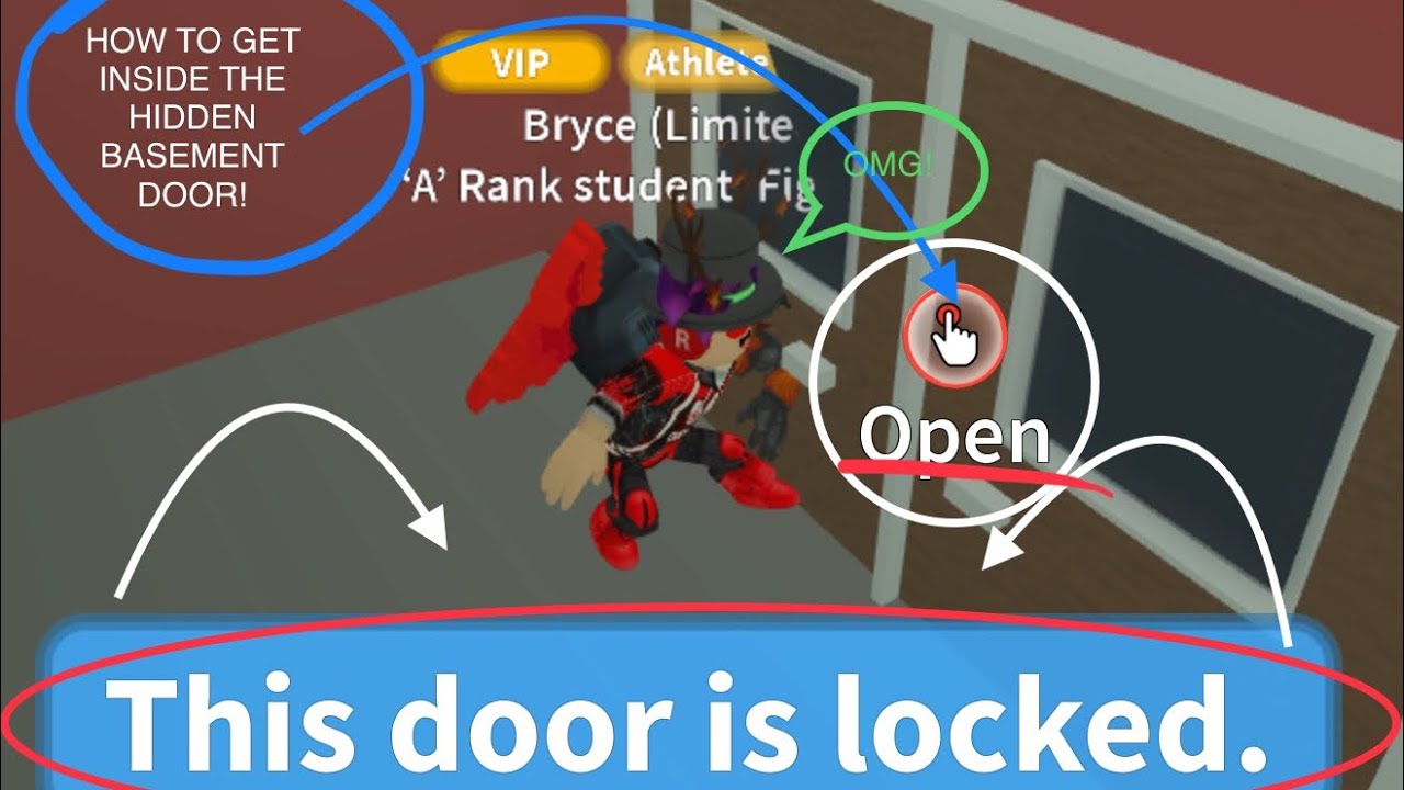How To Unlock The Hidden Door To The Basement In Rhs2 Surprise Inside Youtube - rhs2 all secret chest locationsroblox zagonproxy yt