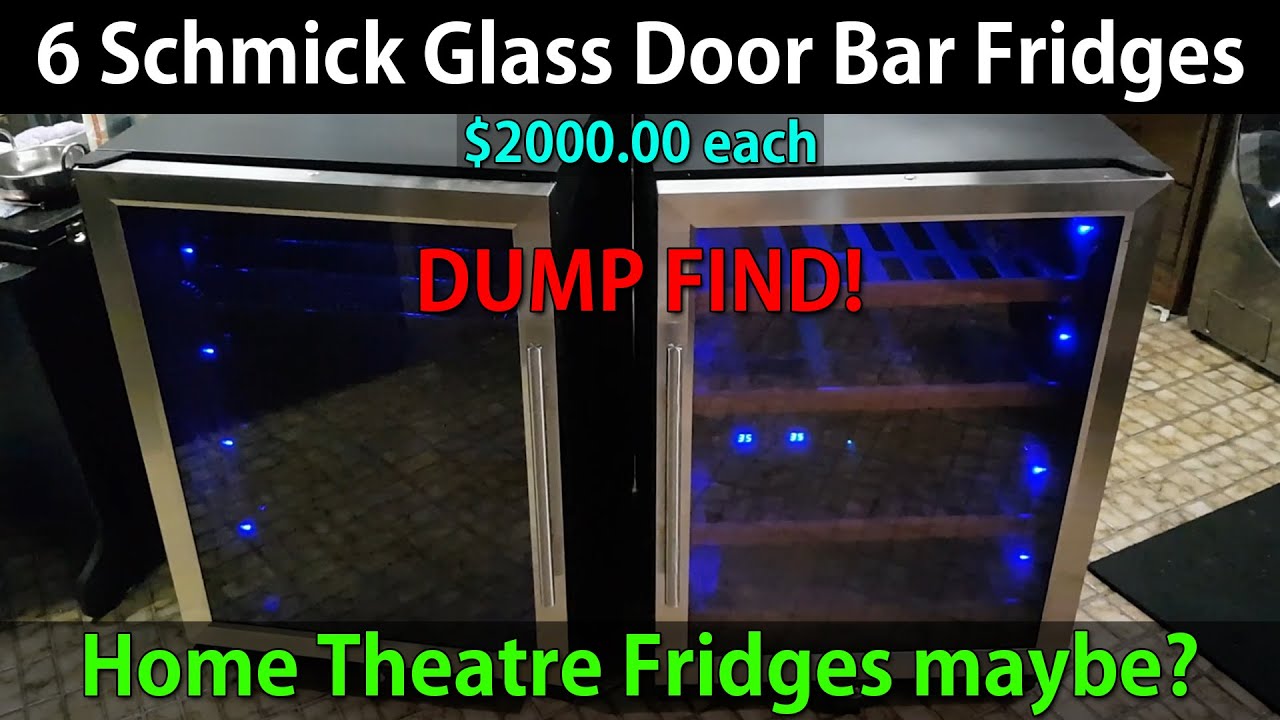 Я нашел на свалке 6 мини-холодильников Schmick, каждый из которых стоил 2000 долларов. Переработк...