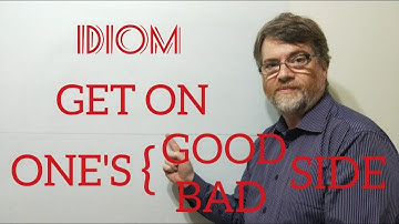 English Tutor Nick P Idioms (352) On Someone