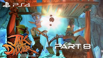 Japanese Dub Jak & Daxter: The Precursor Legacy Walkthrough Gameplay Part 8 - Jump Rage!