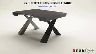 4You Console Table By Ozzio Italia From Nuastyle