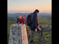 Trig Point on the Cribarth May 2024.