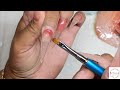 Can You Infill Acrylic with Acrygel/Polygel? | Detailed Filing Methods for Stiletto Shaped Nails