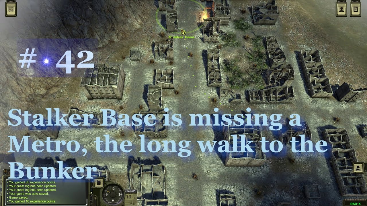 Atom rpg Stalker base quests Sonya's ghost and The Insititute ruins