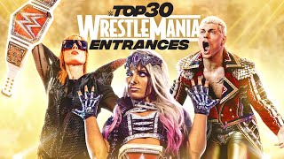 30 greatest WrestleMania entrances: WWE Top 10 special edition, March 26, 2023