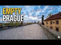 Prague 4K Silent Morning Walking Tour: Empty Charles Bridge & Kampa Island (No Talking)