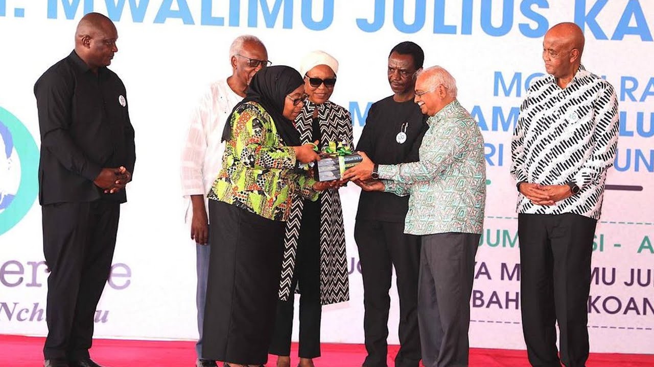 Rais Samia akishiriki mdahalo wa kitaifa kuadhimisha miaka 100 ya kuzaliwa Hayati Mwl Nyerere