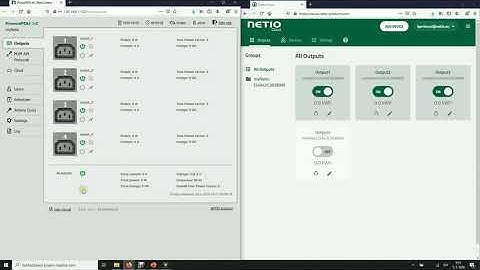 NETIO Cloud for management &  remote control of smart power sockets (PDU