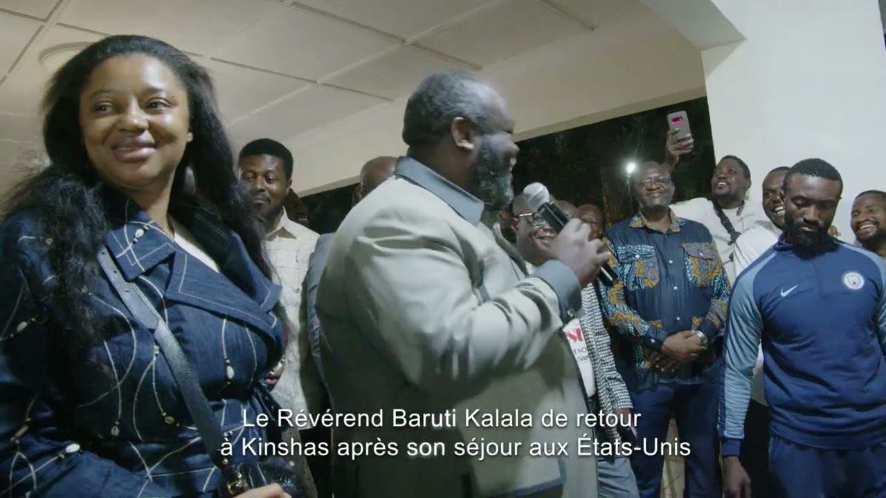 LE REVEREND BARUTI KALALA DE RETOUR A KINSHASA APRES SON SEJOUR AUX ETATS-UNIS / 10.10.2025