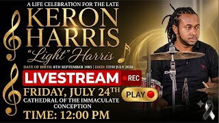 Join Immaculate Funeral Services live as we celebrate the life of our beloved KERON HARRIS 🕊️