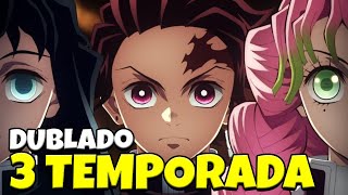 Dublagem da emocionante terceira temporada de Demon Slayer recebe data de  lançamento