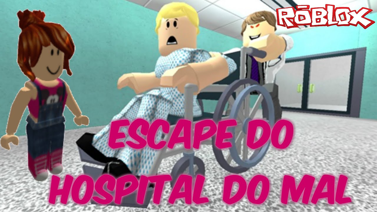 Roblox Hospital Do Mal Escape The Evil Hospital By Julia Minegirl - roblox escape da livraria escape the bookstore obby luluca