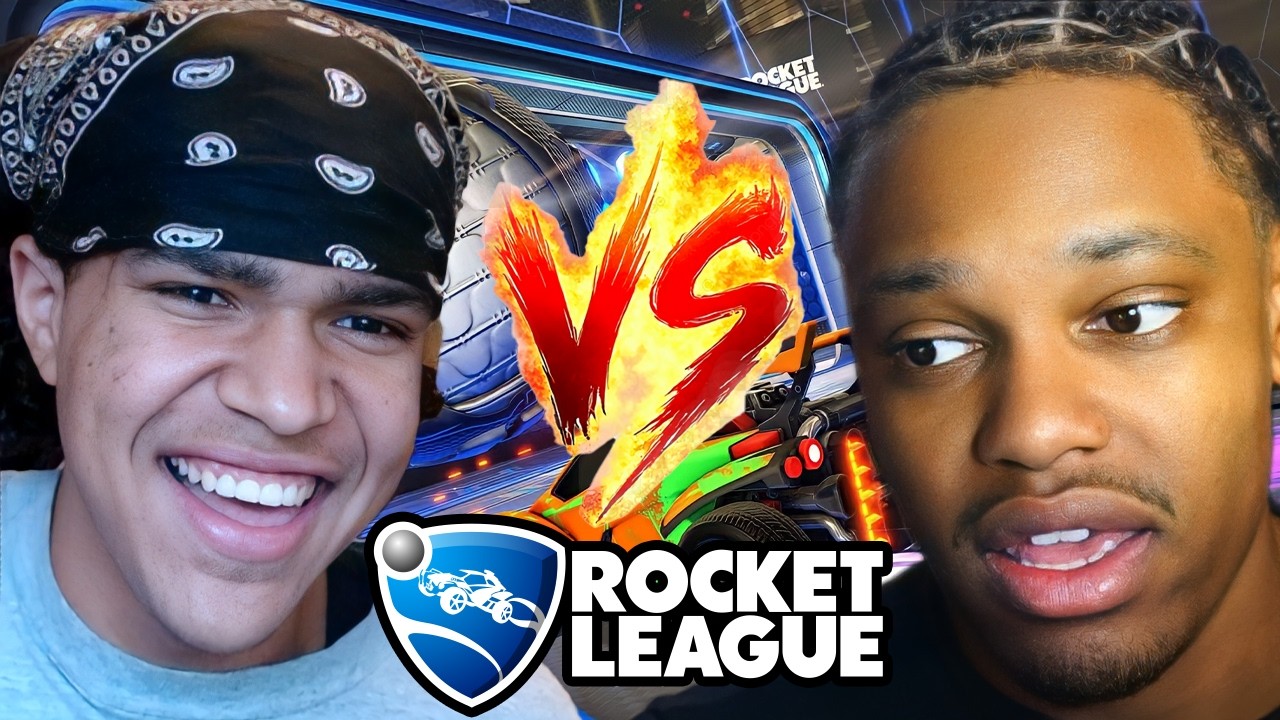 Я сразился один на один со своим самым большим ненавистником в Rocket League...