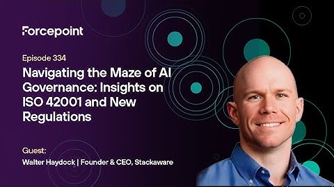 Navigating the Maze of AI Governance: Insights on ISO 42001 and New Regulations with Walter Haydock