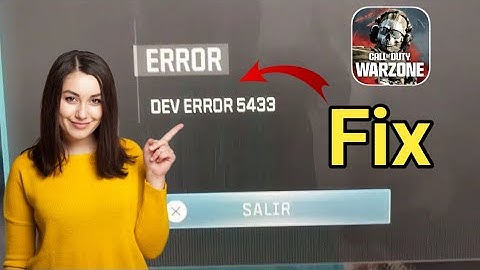 How To Fix DEV Error 5433 MW3 | Call of duty error  | How To Fix Dev Error 5433 In COD MWZ | Warzone