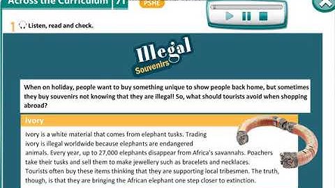 Excel 8.Module 7.Illegal Souvenirs text ver.p.84