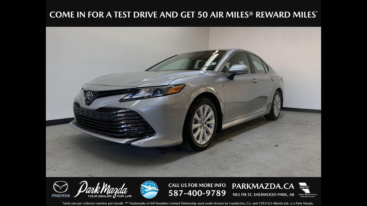SILVER 2019 Toyota Camry Review - Park Mazda - YouTube