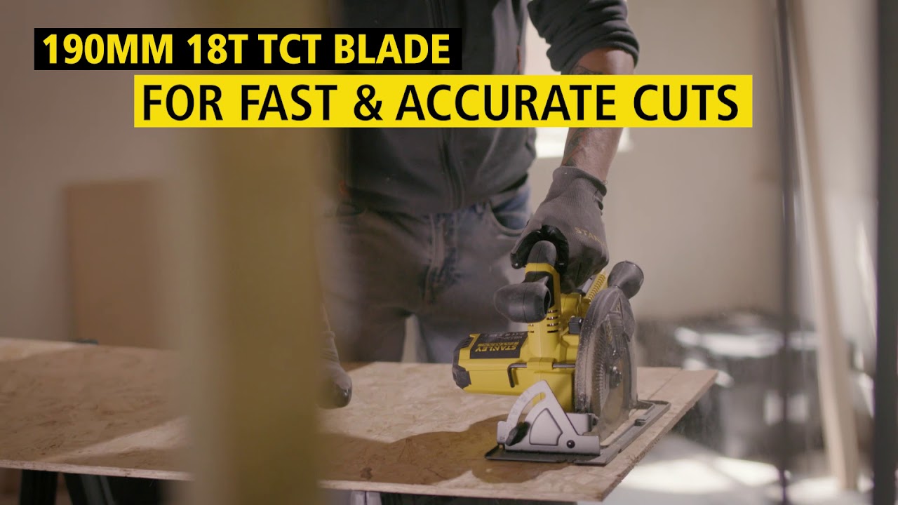STANLEY FATMAX 18V Circ Saw - YouTube