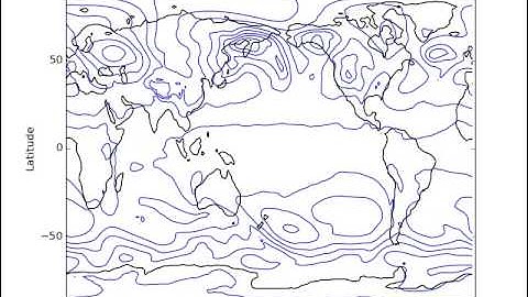 SLP animation (CESM control run)