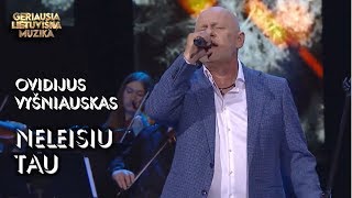 Video thumbnail of "Ovidijus Vyšniauskas - Neleisiu Tau (Official Lyric Video). Lietuviškos Dainos"