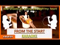 From The Start - Laufey (KARAOKE/LYRICS/INSTRUMENTAL)