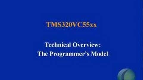 TMS320C55x Technical Details