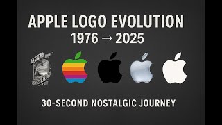 The History of the Apple Logo in 30 Seconds (1976–2025) Update