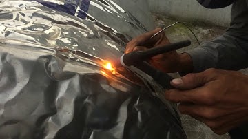 Cách hàn bồn nước inox bằng máy hàn tig