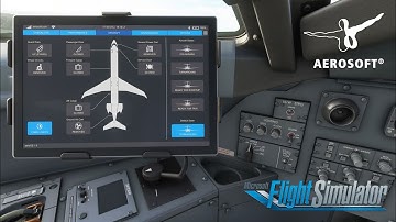 MSFS Aerosoft CRJ Tutorial: Checking out the EFB!