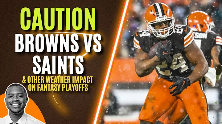 Be Careful With Weather in THESE Games for Fantasy...