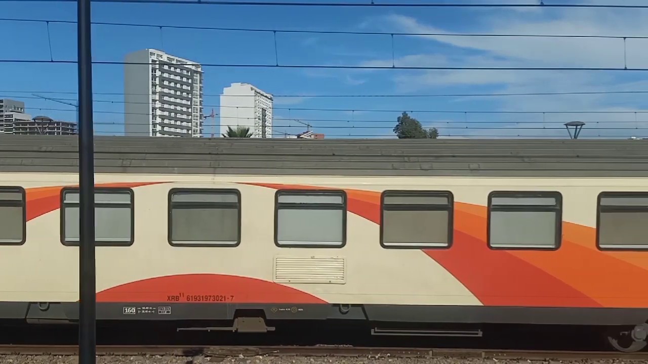 Trajet de tanger a rabat agdal a bord du tgv alboraq Siege a gauche de la rame